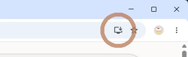 Chromeでのインストール方法